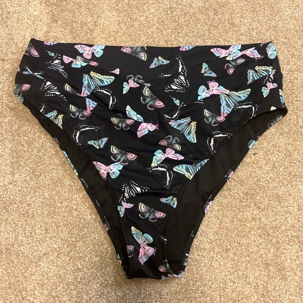 Victoria’s Secret pink butterfly bikini bottoms
